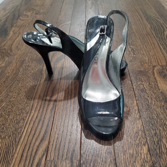 Rampage black heels - Picture 1 of 8